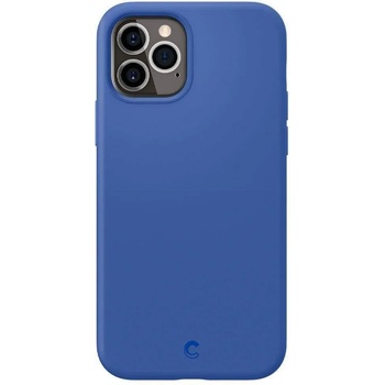 Spigen Cyrill Silicone Case - силиконов (TPU) калъф за iPhone 12 Pro Max (син)