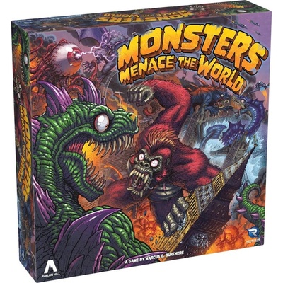 Renegade Game Studios Настолна игра Monsters Menace The World - Семейна (RGS-02808)