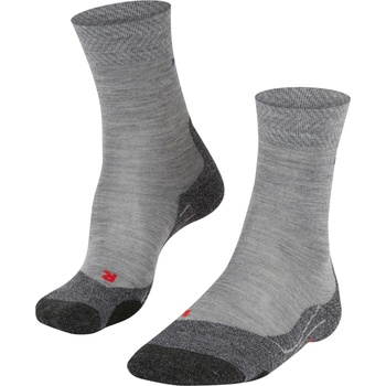 Falke Мъжки туристически чорапи Falke TK2 Melange Walking socks - Grey Mel - размер 44-45 (EU) (201-2379-0513)