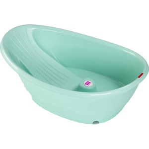 Okbaby Бебешка вана OK Baby - Бела, 81 cm, светлосиня (OKBBE92301SK)