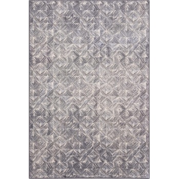 Agnella Сив вълнен килим 133x180 cm Moire - Agnella (5901760269230)