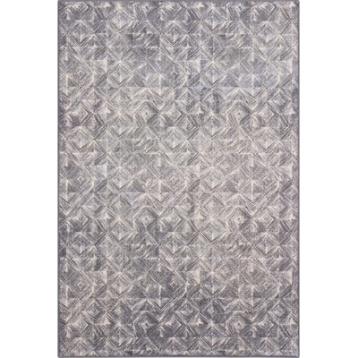 Agnella Сив вълнен килим 133x180 cm Moire - Agnella (5901760269230)