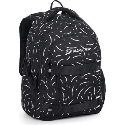 Bagmaster batoh NOMAD 25 A černo-bílý