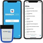 Vgate vLinker BM+ OBD II автодиагностика за BMW и Mini, Bluetooth 4.0 + BLE, BimmerLink/BimmerCode (vLinker BM+4.0)