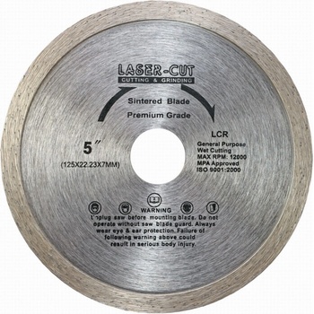 Laser Cut Diamantový kotouč 125 x 22.2 x 7 mm L00102