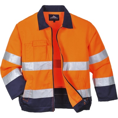 Portwest hi-vis madrid tx70 / Светлоотразително яке - hv оранжево/тъмносиньо xl (tx70onrxl)
