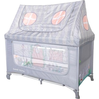 Lorelli Кошара на 2 нива с покрив Lorelli - Sweet Home, Grey (10080652506)