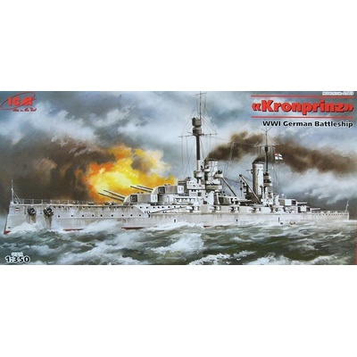 ICM Kronprinz WWI German Battleship 1:350