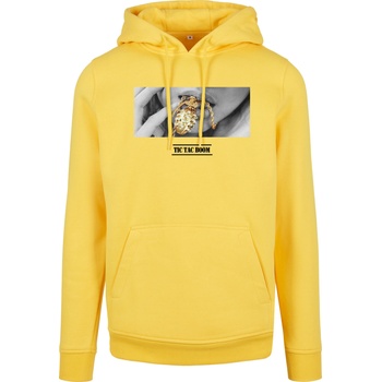 Mister Tee Мъжки суичър в жълт цвят Mister Tee Boom Hoody taxi yellow UB-MT476-02704 - Жълт, размер S