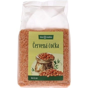 Bio Nebio Červená šošovica polovičná 500g