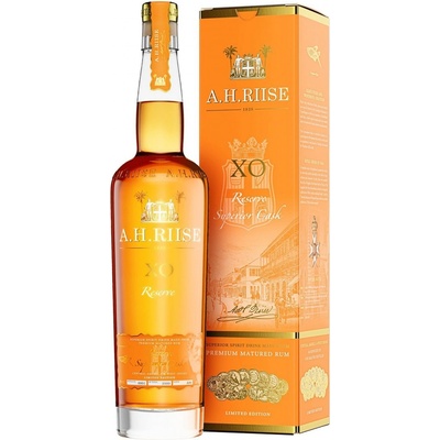 A.H. Riise XO Reserve 40% 0,7 l (karton) – Zboží Dáma