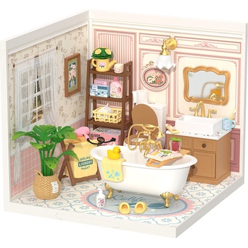 ROBOTIME Rolife DIY House: Kúpeľňa s LED osvetlením 103 dielikov