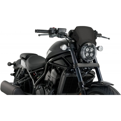 Puig Frontal Plate 20822N černý hliník | Zboží Auto