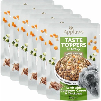 Applaws Dog Taste Toppers in Gravy jehněčí cuketa mrkev a cizrna 6 x 85 g