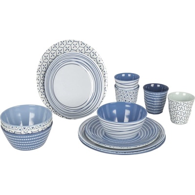 Bo Camp 16-dielna sada riadu Mix & Match Melamine