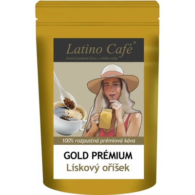 Latino Café Instant Gold Lieskový oriešok 100 g