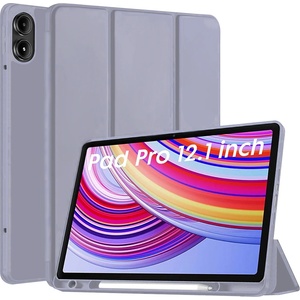 Techsuit Калъф за Xiaomi Redmi Pad Pro / Poco Pad - Flex Trifold - Лилав