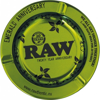 RAW kovový popelník 20TH ANNIVERSARY – Zboží Dáma
