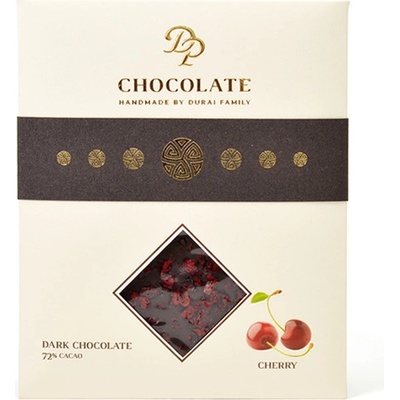 DP chocolate čokoláda Basic horká s višňami 70 g