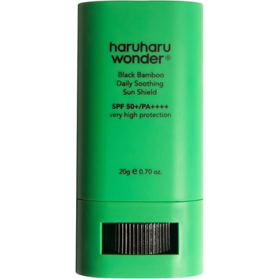 Haruharu Wonder Black Bamboo Daily Soothing Sun Shield Opaľovací krém v tyčinke s SPF50+ PA++++ 20g