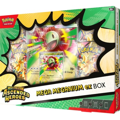 Pokémon TCG: Ascended Heroes Mega Meganium ex Box – Zboží Mobilmania