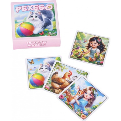 Deny Pexeso Maznáčikovia Ružové