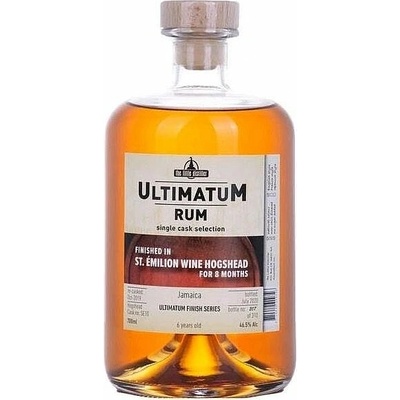 Ultimatum St. Émilion Wine Hogshead Single Cask Jamaica rum 46,5% 0,7 l (holá láhev)