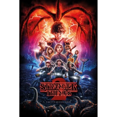 Pyramid International Plagát Stranger Things - One Sheet Sezóna 2