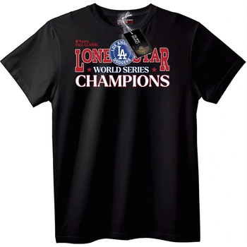 NOONEBRAND Тениска Lone Star Световни Шампиони - 4XL, Black
