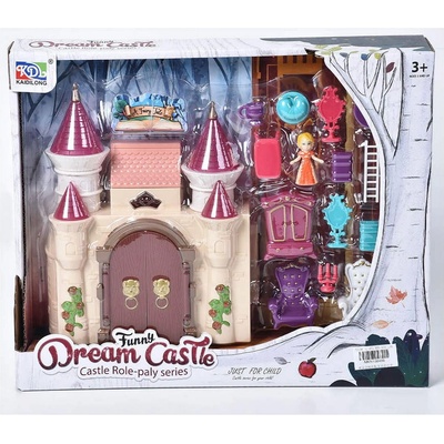 Среден замък с мебели