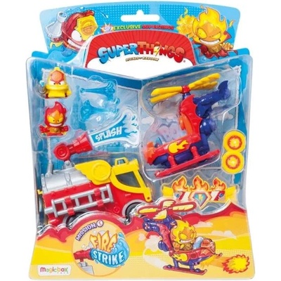 Magic Box SuperThings: Големият огнен комплект за игра с 2 фигурки (PSTSB216IN50)