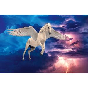 DIMEX ART Флизелинов фототапет легендарният пегас 375 x 250 см