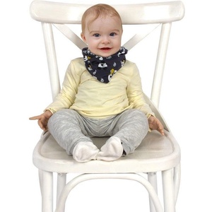 Sevibaby Бебешки лигавник - бандан шал 2 в 1 Цвят СИВА