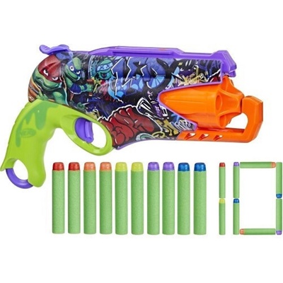 Hasbro Бластер Nerf - Teenage Mutant Ninja Turtles, с 10 стрели (F9972)