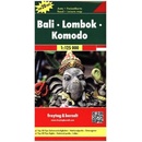 Indonésie Bali Lombok Komodo mapa Freytag 1:125 000