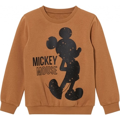 Chlapecká mikina Mickey hnědá – Zboží Dáma