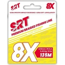 SRT Splietaná Šnúra Sert 8X Fluo Yellow 135 m 0,10 mm 3,36 kg
