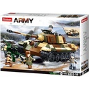 Sluban B0980 Nemecký ťažký tank Tiger II 2 v 1