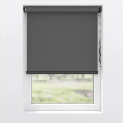 SOLUNA Zatemňovacia roleta Colormatch zladená V52 antracitová 130x190 cm