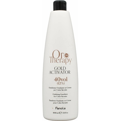 Fanola Oro Therapy 24k Gold Activator Oro Puro 12% 40 Vol. 1000 ml
