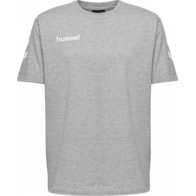 Hummel Go Cotton tričko grey sivá