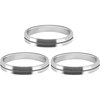 Mission S-Lock Rings Flight Lock Silver