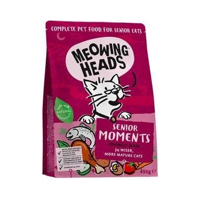 MEOWING HEADS Senior Moments NEW 450 g