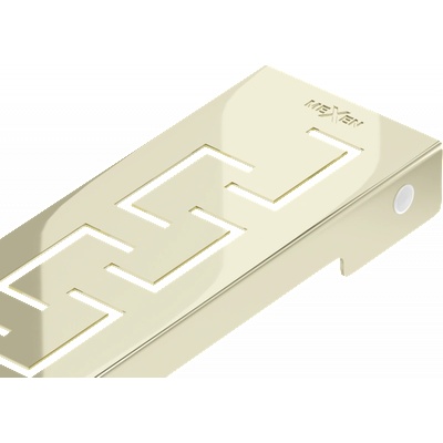 Mexen Flat M15 маскировка за линейно оттичане 60 см, златна - 1524060 (1524060)