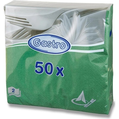 Wimex Papírové ubrousky 2V 33x33 cm 50 ks zelené