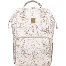 KikkaBoo batoh Siena Luxe Secret Garden Beige
