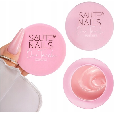 Saute Nails stavební gel na nehty růžový podkladový 30 ml