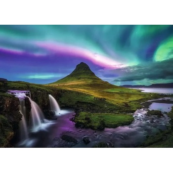 Ravensburger - Puzzle Power of Nature: Aurora Over Kirkjufell - 1 000 piese