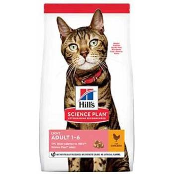 Hill's Суха храна за котки Hills Cat Adult LIGHT Chicken 8.5+1.5 kg (HA124LI110)