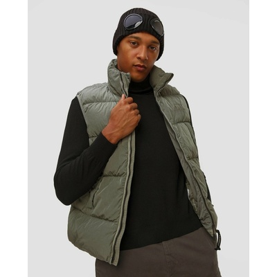 C.P. Company Chrome-R Turtleneck Vest sivá